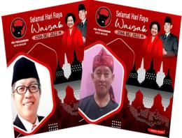 Kader Banteng Ramai-ramai Pasang Foto Twibbonize, Ketua DPC PDIP Kota Bogor Ucapkan Selamat Hari Waisak     